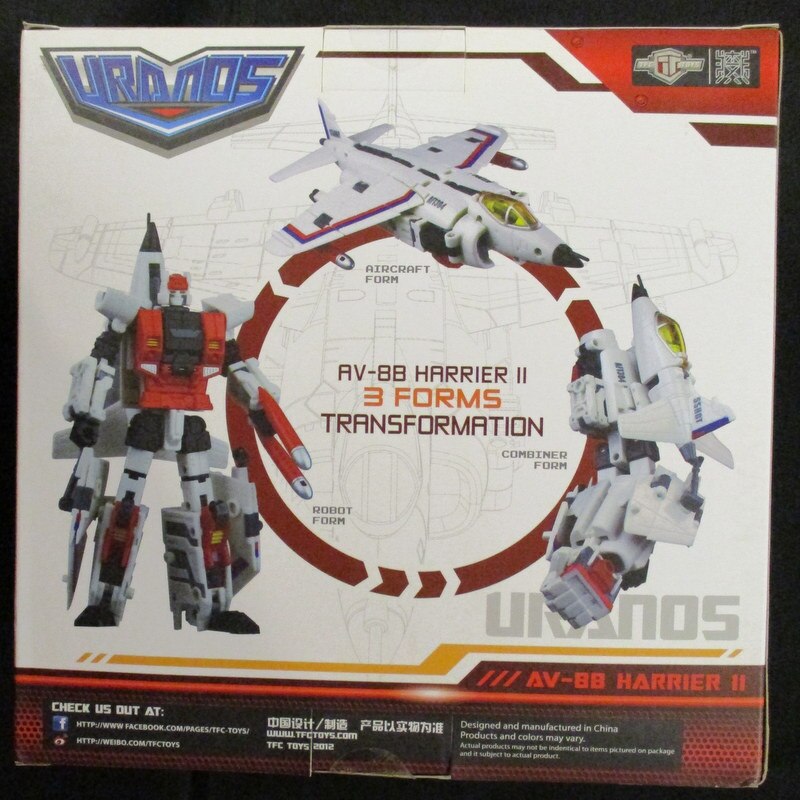 TFC TOYS URANUOS 全5種合体セット-