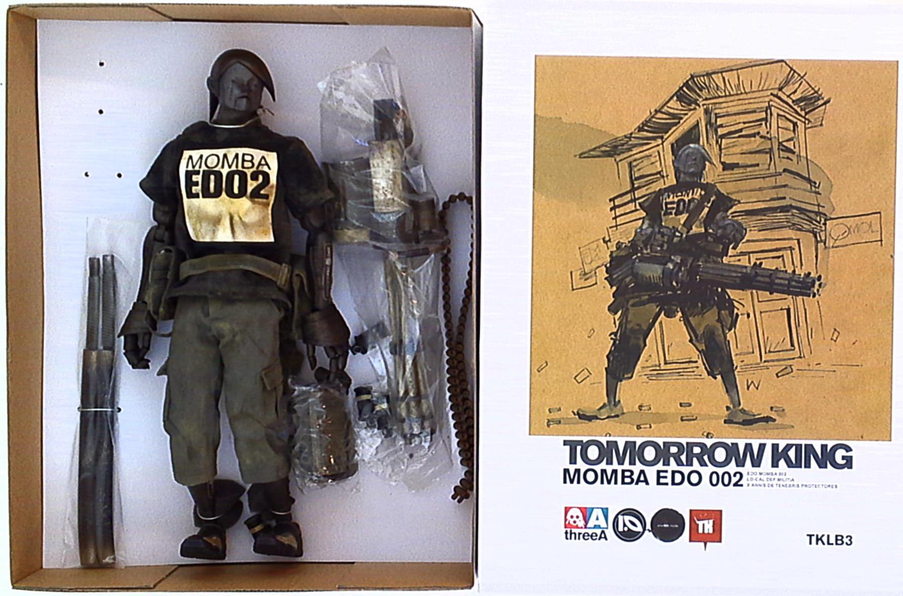 ゲーム・おもちゃ・グッズthreeA TOMORROW KING MOMBA EDO 002 - その他