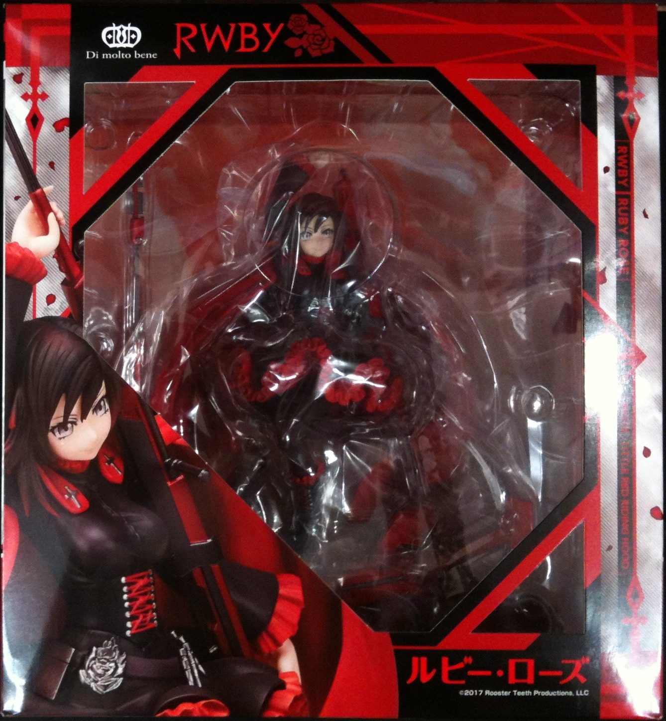 廃盤品 希少 ディ・モールト ベネ RWBY ルビー・ローズ 1/8 完成品