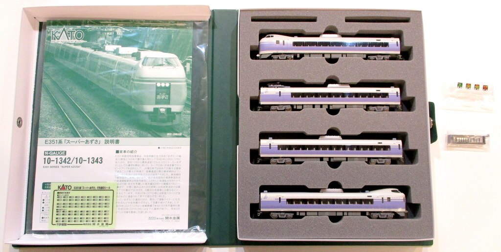 KATO 10-1343 E351系スーパーあずさ4両増結セット - 鉄道模型