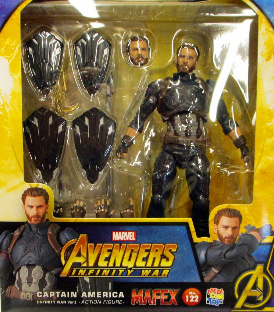 メディコム トイ MAFEX CAPTAIN AMERICA (INFINITY WAR VER) 122