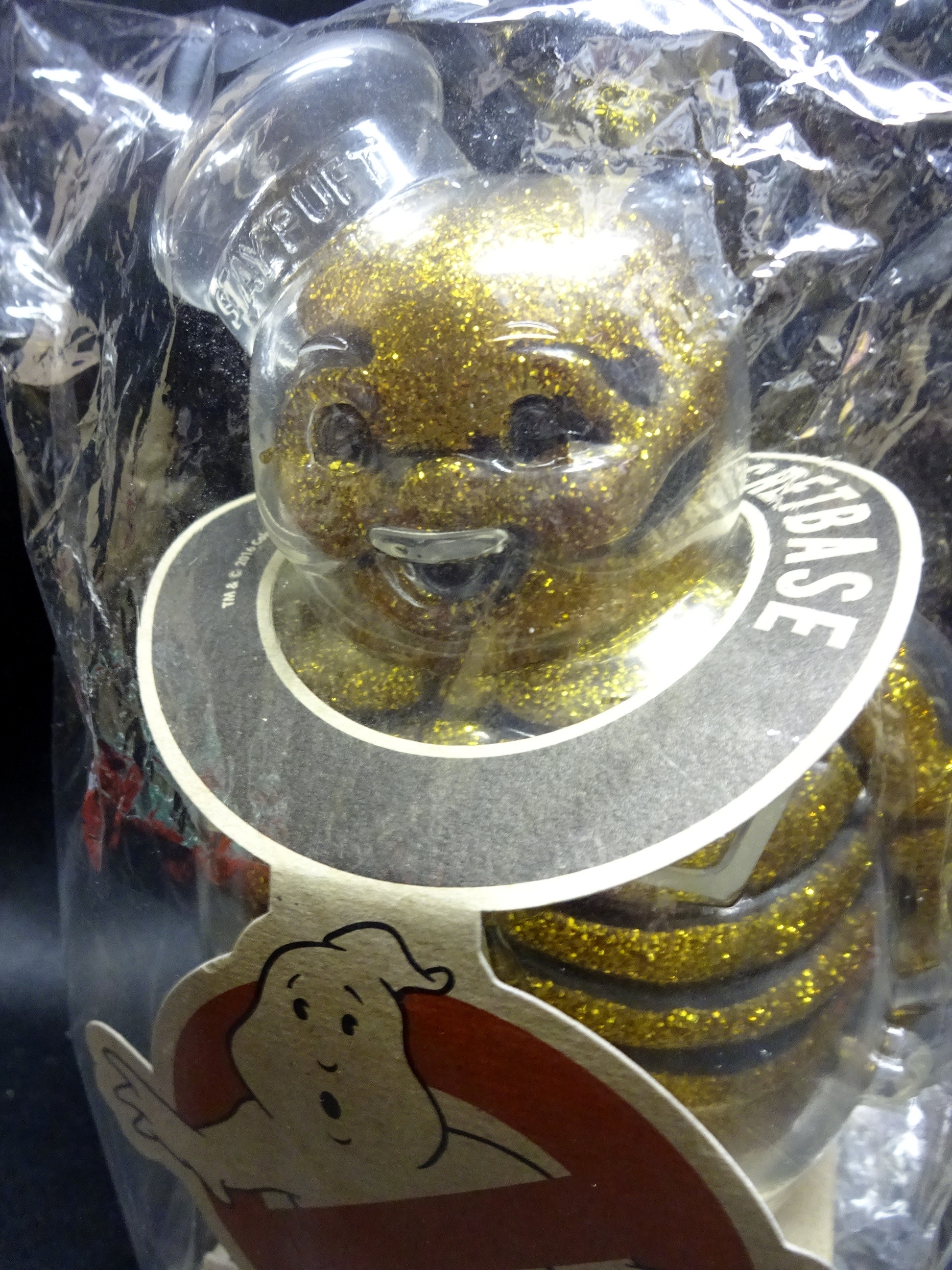 secretbase mashmallow man (x-ray gold / clear