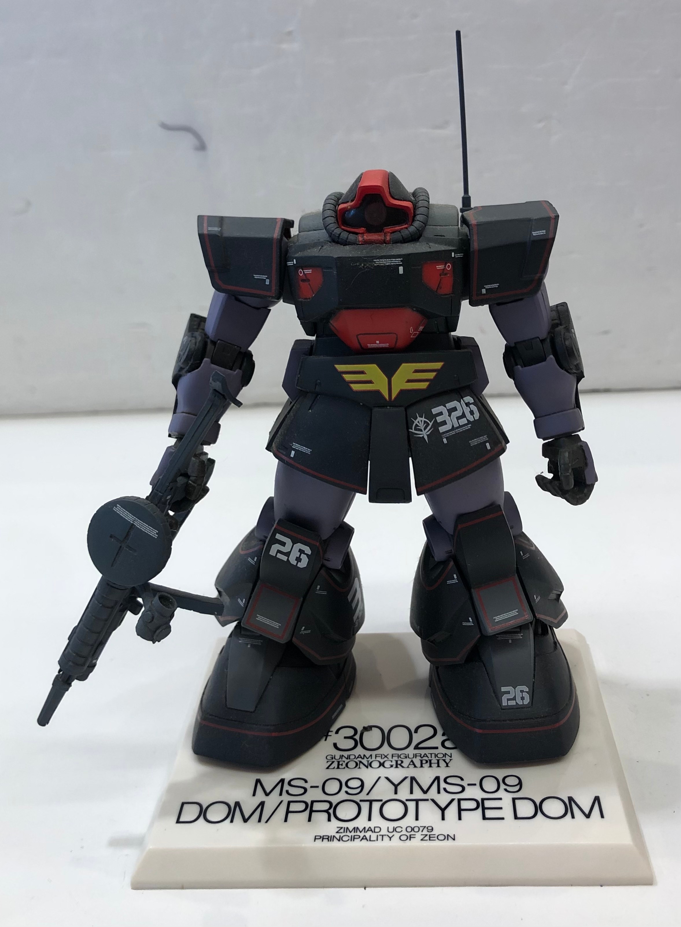 Bandai ZEONOGRAPHY Mobile Suit Gundam YMS-09 Prototype Dom MS-09