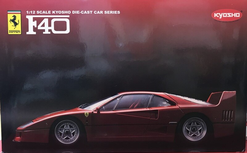 京商 1/12ダイキャストメタル Ferrari F40(Red) 08602A | まんだらけ