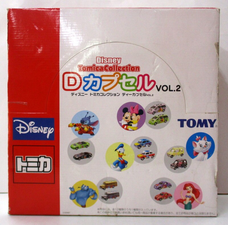 トミー ディズニー トミカコレクション Dカプセル VOL.2 全12種セット