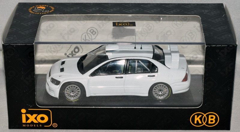 ixo MODELS 1/43 Mitsubishi Lancer WRC Plain Body 2005 White KBI003 ...