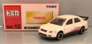 トミカイベントモデル/中国製 三菱 ランサーエボリューション VII GT-A(白) ★No12