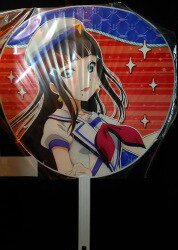 Aqours support Uchiwa Fan