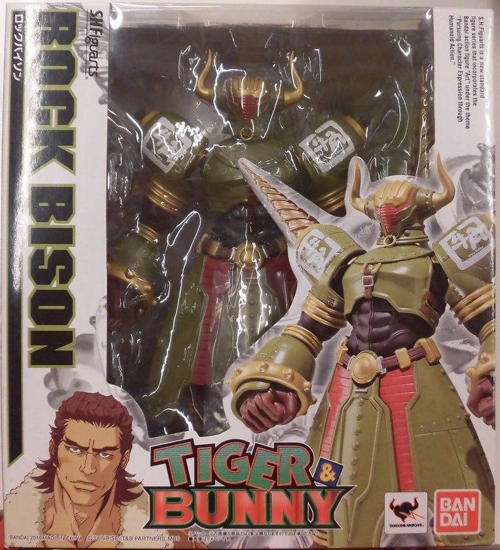 バンダイ S H Figuarts Tiger Bunny ロックバイソン まんだらけ Mandarake