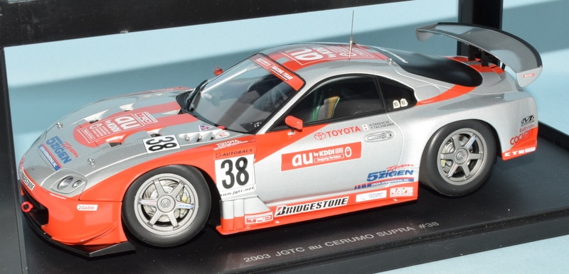 AUTOART 1/18MOTORSPORT TOYOTA SUPRA JGTC 2003 AU CERUMO #38 80317