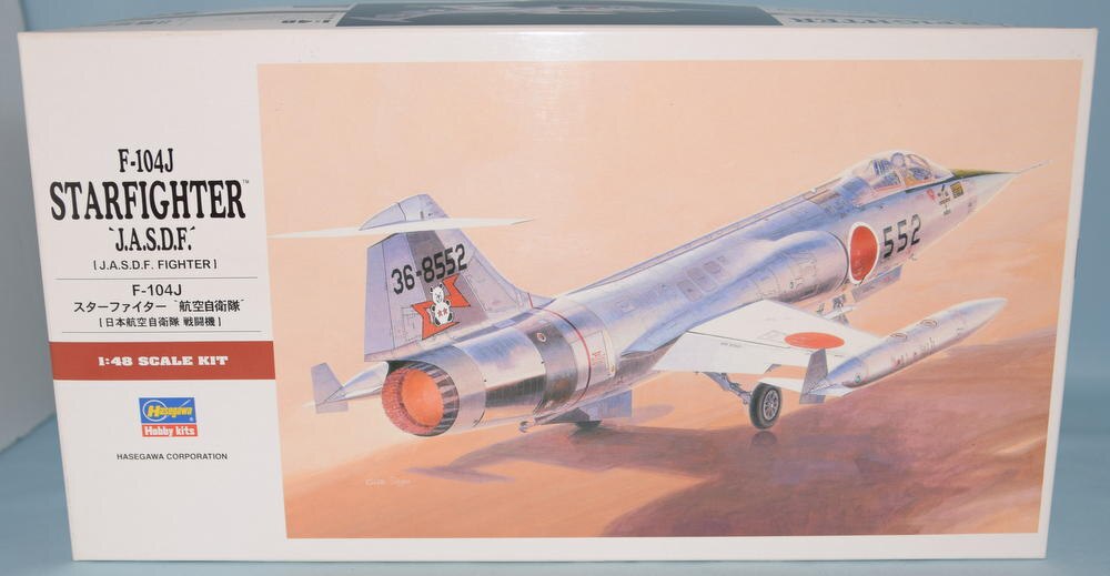 Hasegawa 1/48 Air Self Defense Force F-104J Starfighter Plastic Model PT18 