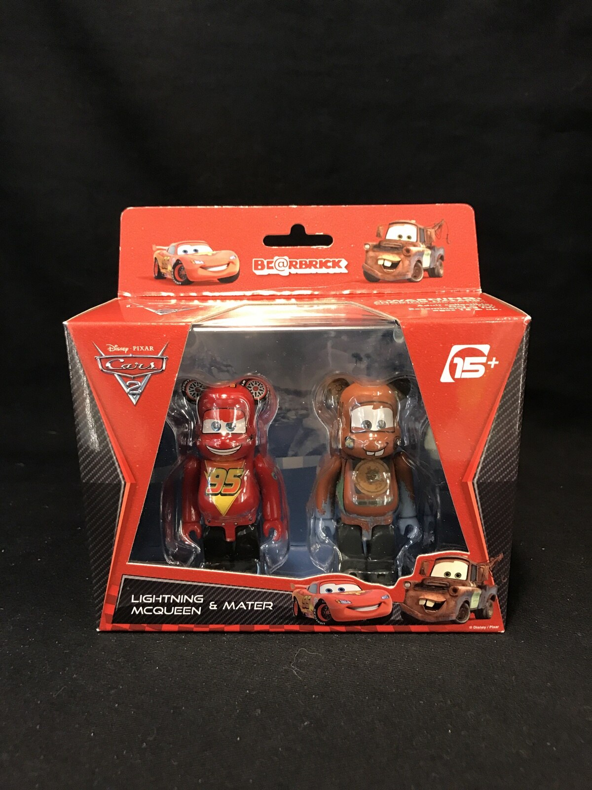 MEDICOMTOY BE@RBRICK/Cars 2 CARS2 McQueen and Mater 100