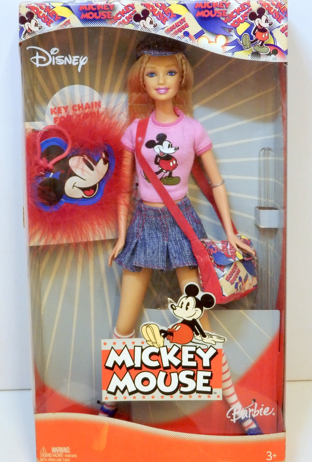 barbie and mickey mouse
