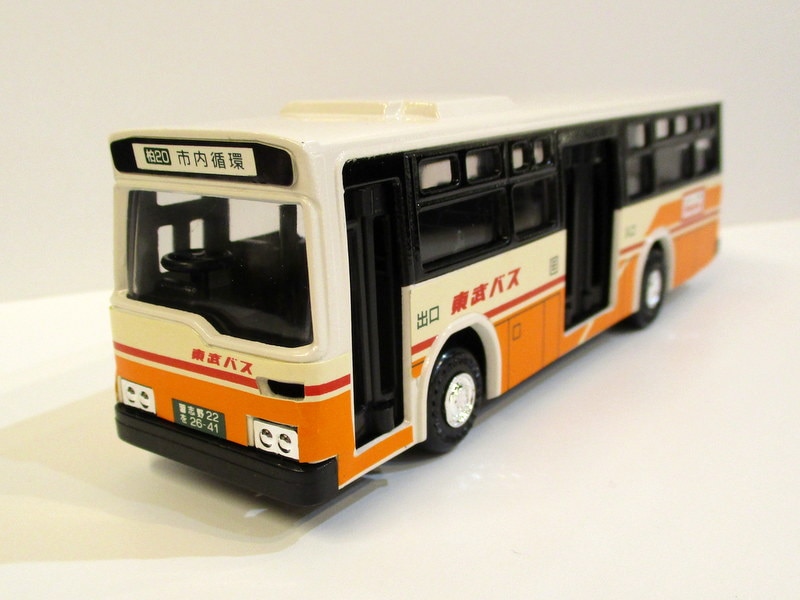 Diapet minicar Tobu bus city circulation Japanese local bus from Japan 