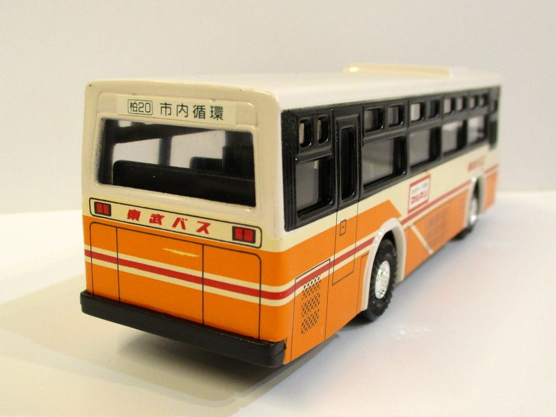 Diapet minicar Tobu bus city circulation Japanese local bus from Japan 