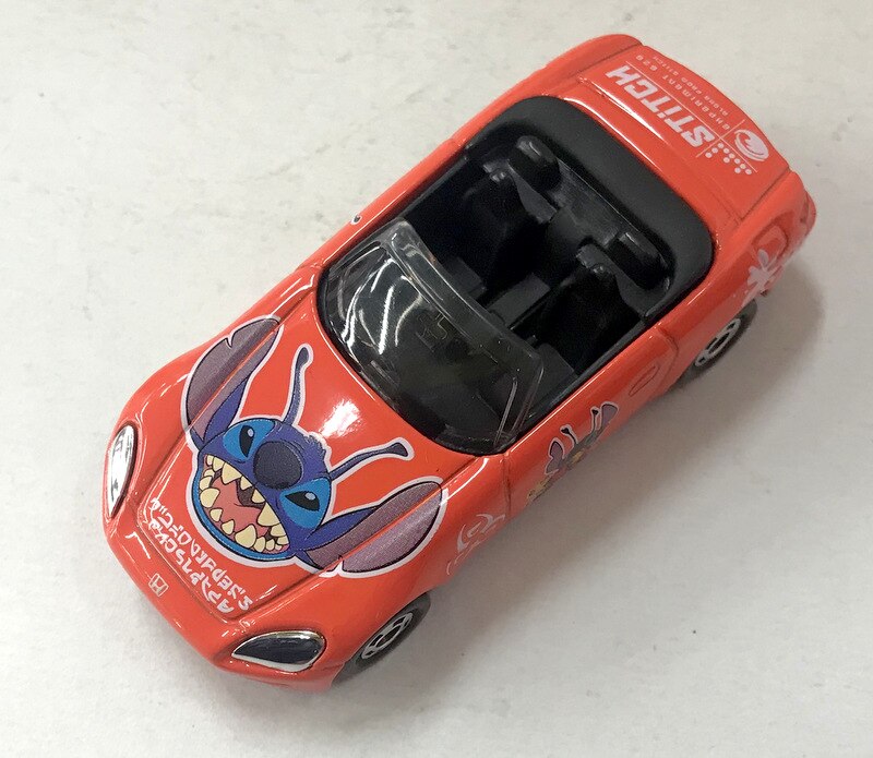 Tomy Disney Tomica Collection Honda S2000 Stitch (Orange) D-08