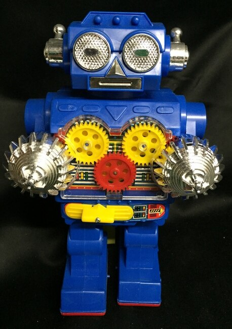 堀川玩具 電動 建設 ドリルロボット