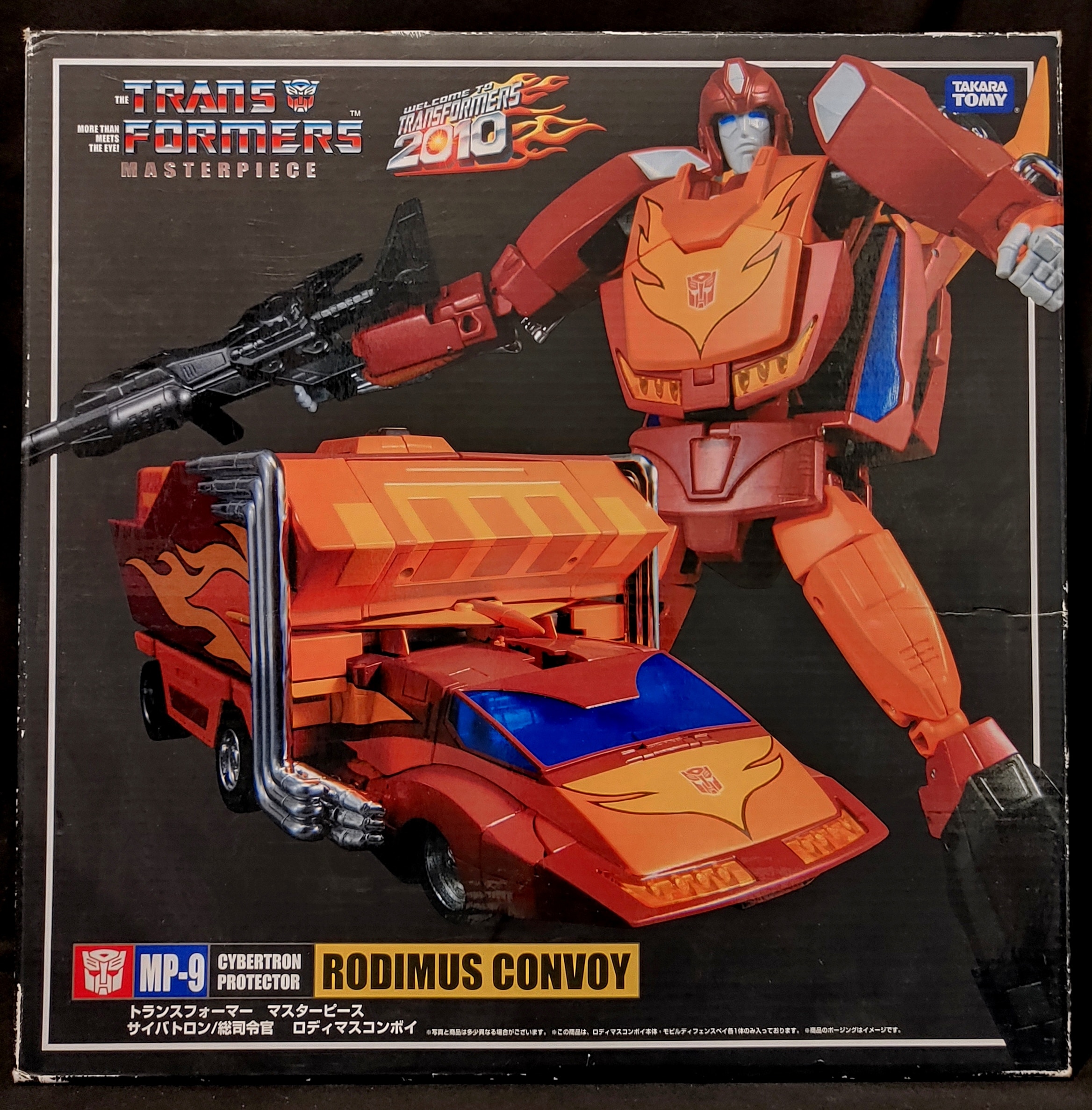 Takara Tomy Transformers Masterpiece Rodimus Convoy First Edition Mp9 Mandarake Online Shop