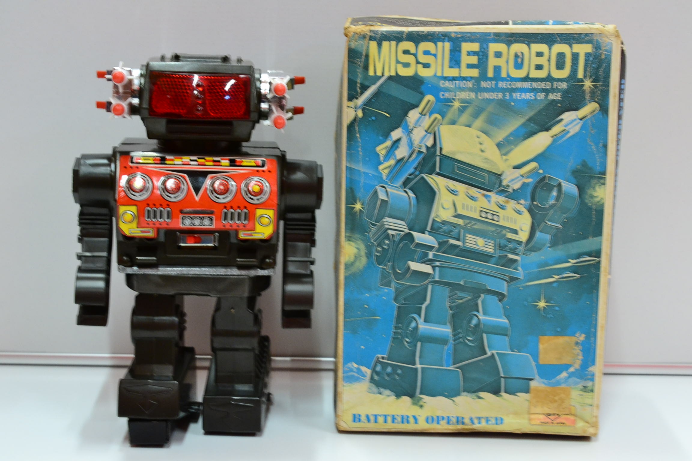 値下げ！堀川玩具 電動 MISSILE ROBOT