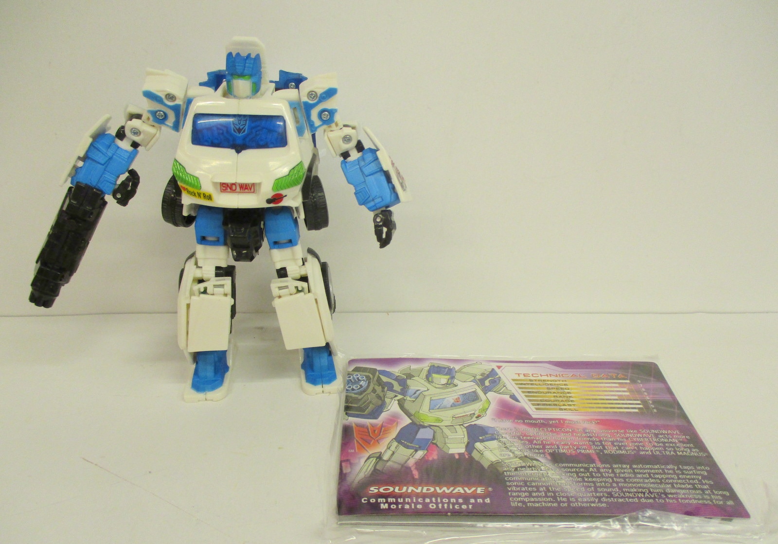 HASBRO TF/BOTCON 2012/INVASION サウンドウェーブ/シャッタードグラス