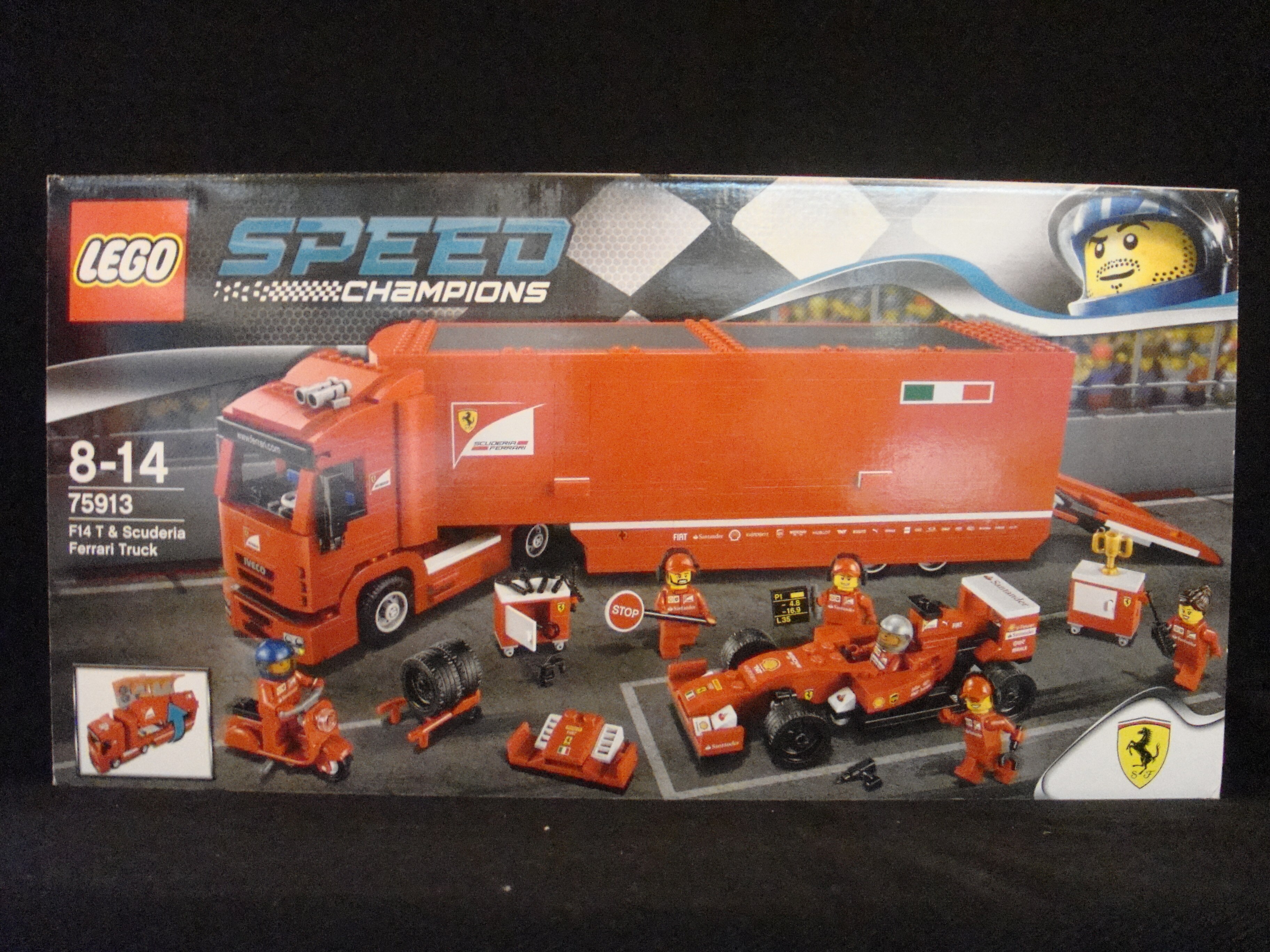 LEGO LEGO SPEEDCHAMPION F14T&スクーデリア・フェラーリ・トラック