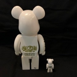 MEDICOMTOY BE @ RBRICK 400% + 100% Cap & pep set / BE @ RBRICK