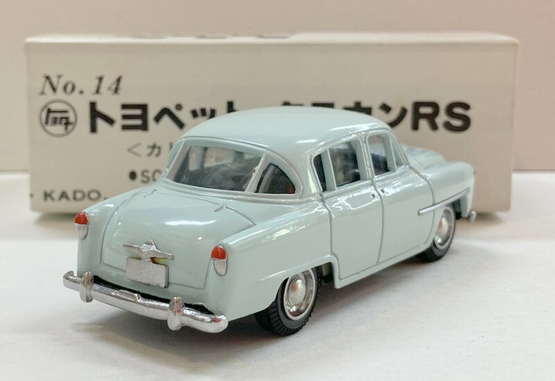 KADO 1/43 Miniature Car Collection Toy 30 Years Toyopet Crown RS