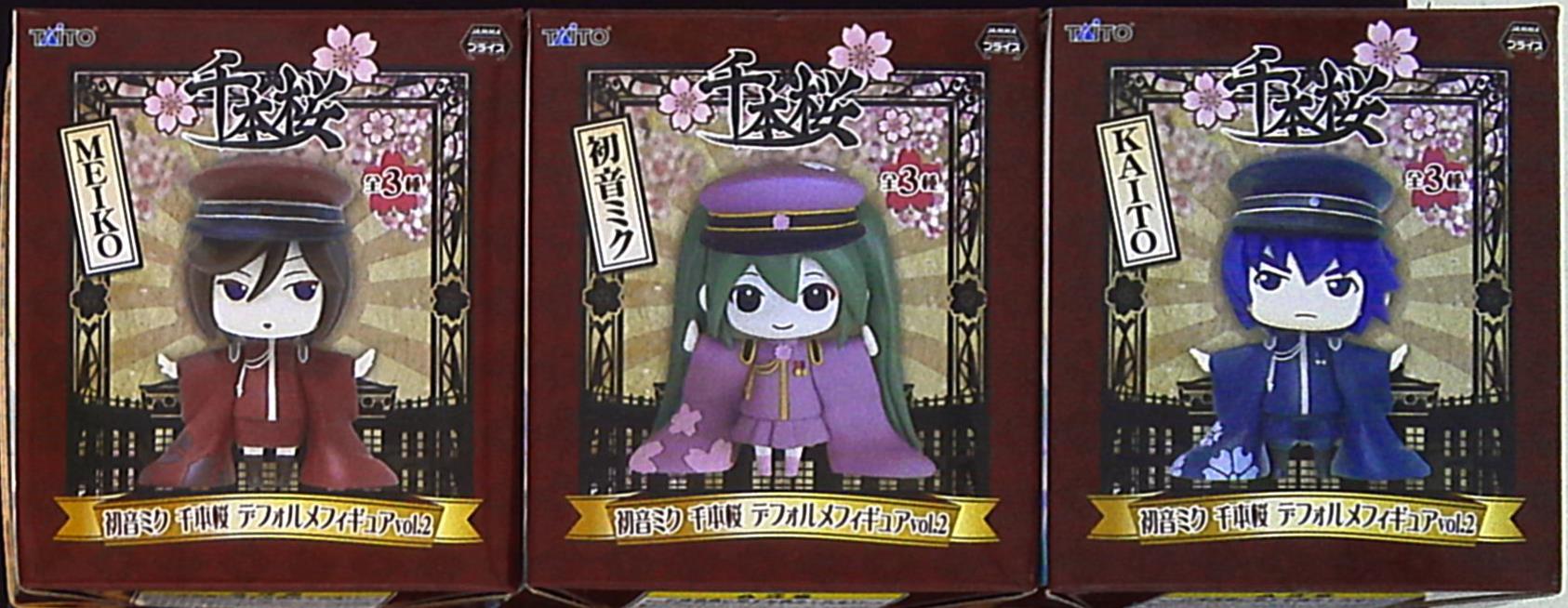 タイトー デフォルメフィギュア2 初音ミク 千本桜 全3種セット