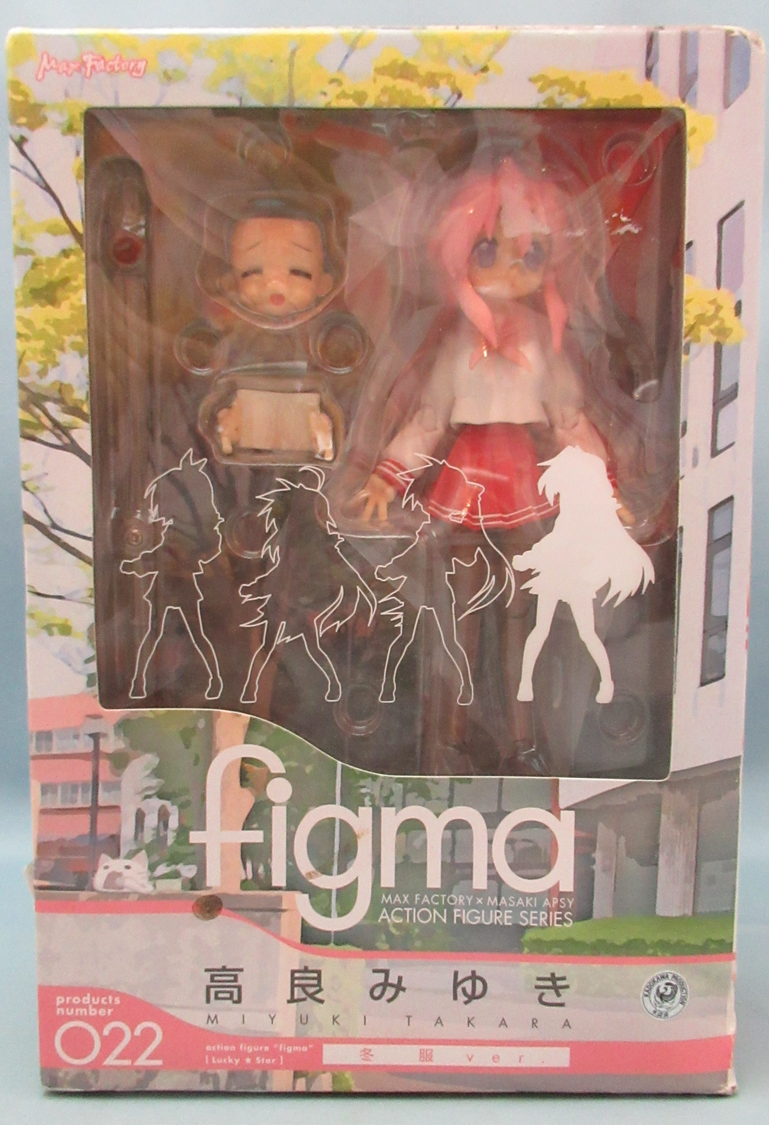 マックスファクトリー Figma らき すた 高良みゆき 冬服 Ver Takara Miyuki Winnter Uniform Ver Mandarake Online Shop