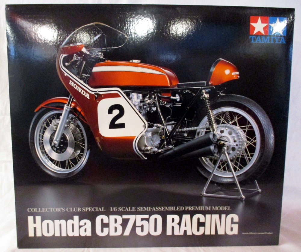 タミヤ 1/6 コレクターズクラブスペシャル Honda CB750 RACING(セミ 