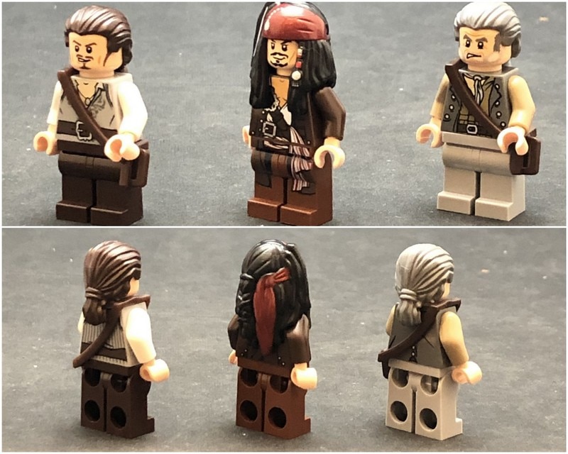 Lego black pearl discount minifigures