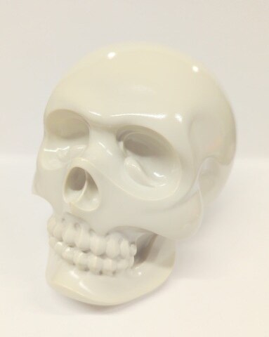 SECRETBASE USUGROW HASADHU SHINGON SKULL White molded/unpainted