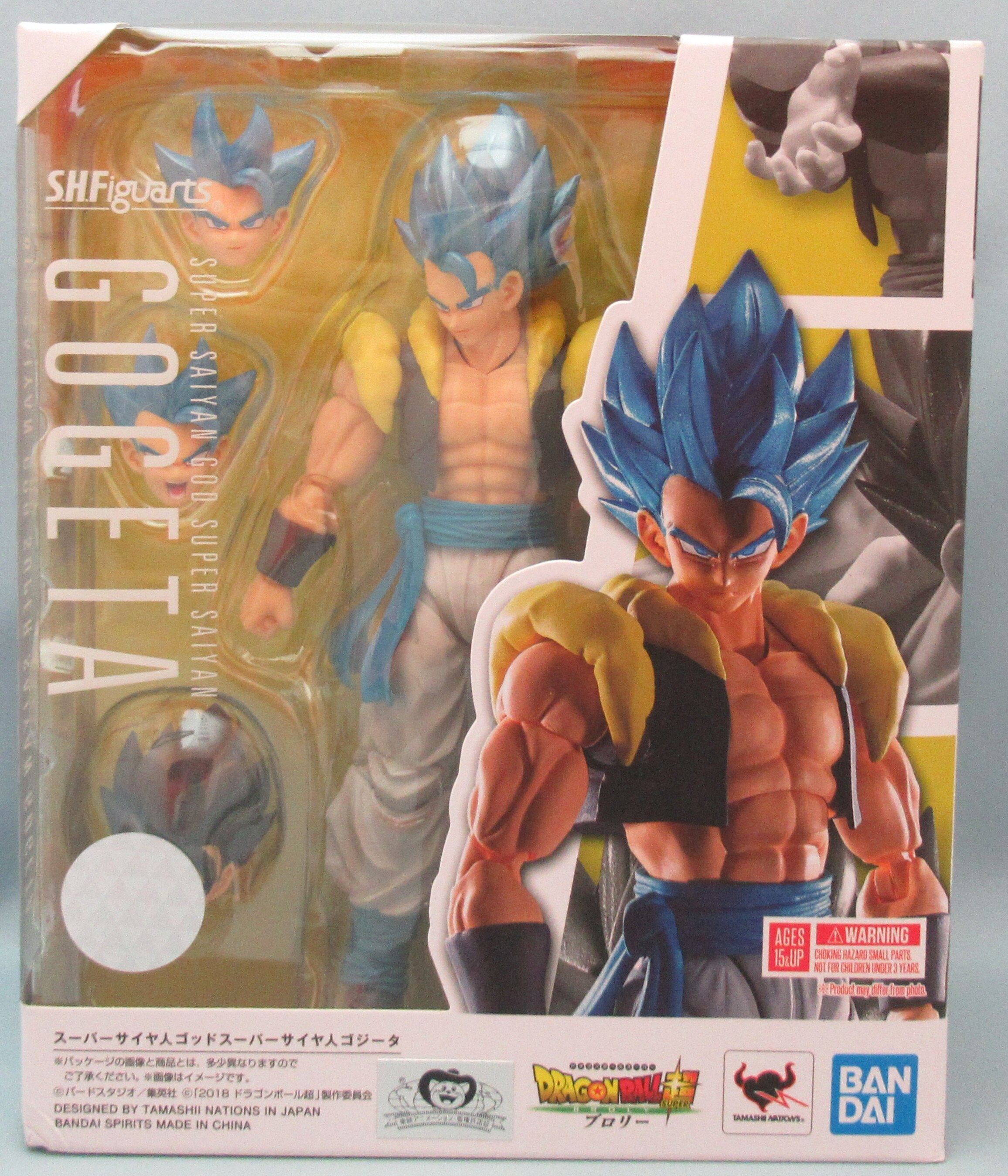 S.H.Figuarts スーパーサイヤ人ゴッドスーパーサイヤ人ゴジータ 『ド