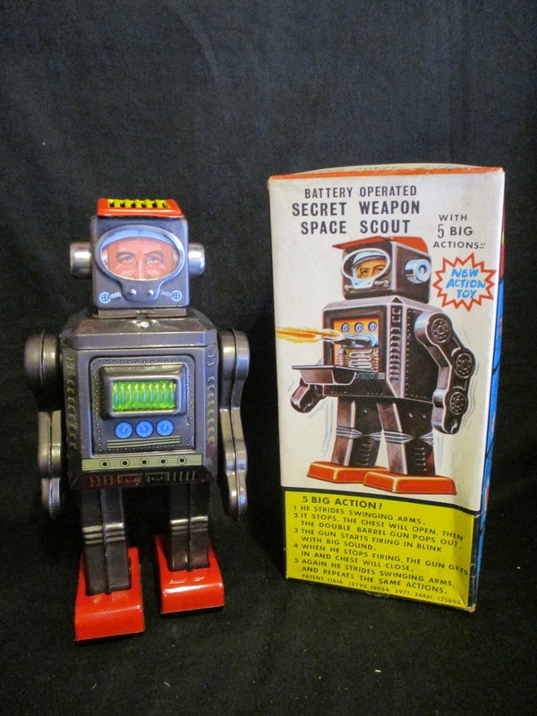 半額特売サウンドロボット　堀川玩具　日本製 　ロボット ロボット