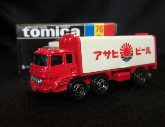 トミー トミカ 黒箱/日本製 763 76-3 ふそうウィングルーフトラック 1