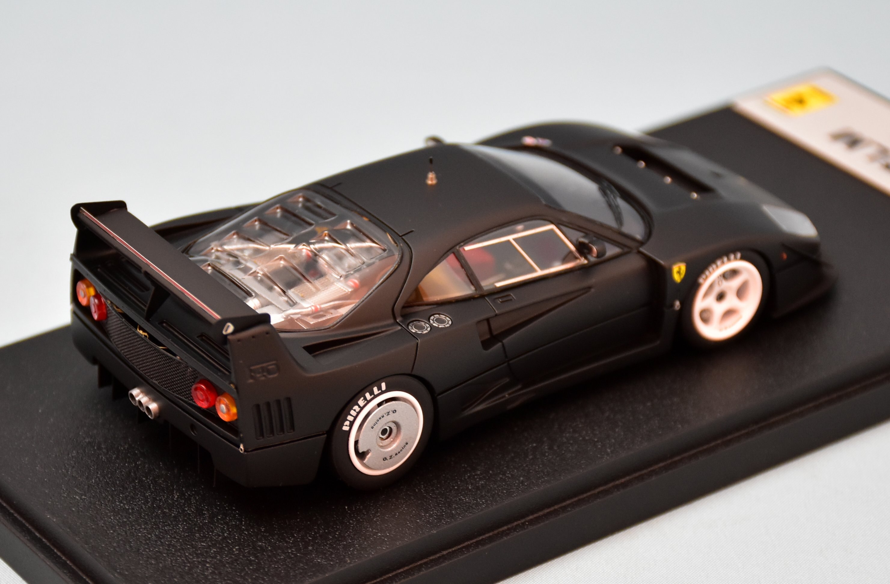 1/43 EM025B FERRARI F40 LM TESTCAR - ミニカー