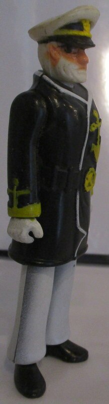 野村トーイ 沖田十三 ミドルソフビ 当時物 宇宙戦艦ヤマト 愛の戦士 