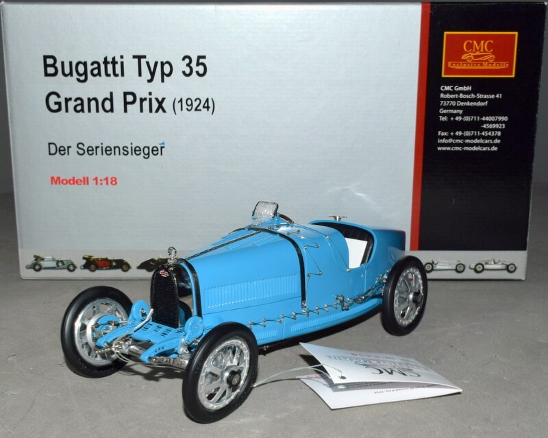 ナチュラルネイビー 【未開封！】CMC Bugatti Typ T35 1924 1:18 | www