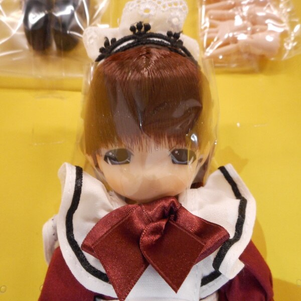 Mamachapp Hiyo-chan doll hotsell - Long Ruffle Maid Dress (Wine Red)