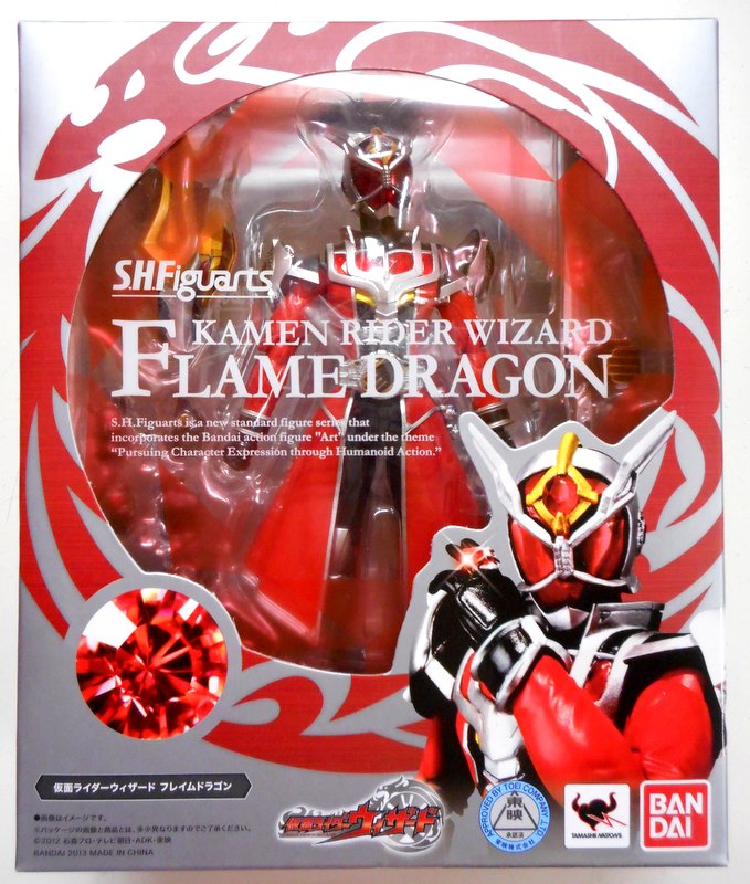 バンダイ S H Figuarts 仮面ライダーウィザード フレイムドラゴン Mandarake 在线商店