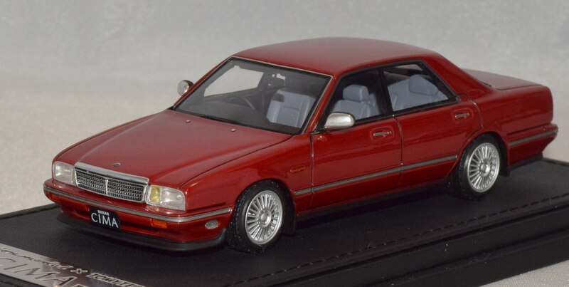 ignition model×TOMYTEC 1/43 グロリア シーマ タイプII-S (赤) T