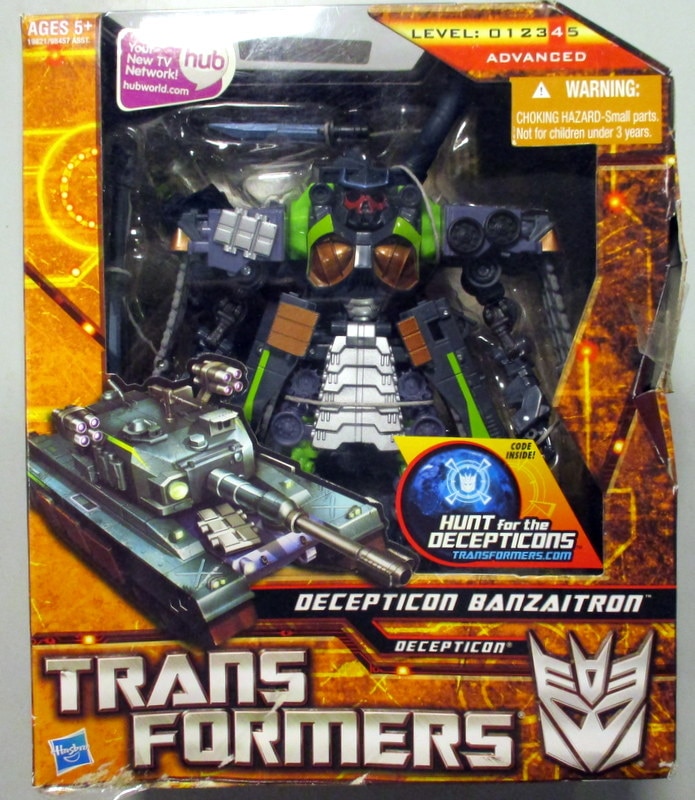 Hasbro Transformers Voyager Class Decepticon Banzaitron Action Figures Kids Toy
