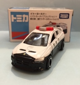 イトーヨーカドー パトカータイプコレクション 三菱 ランサーエボリューションX