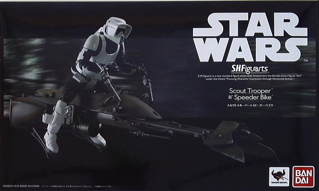 バンダイ S.H.Figuarts STAR WARS スカウト・トルーパー&スピーダー