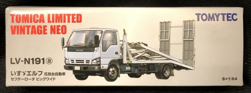 Tomytec Tomica Limited Vintage Neo いすゞ エルフ 花見台自動車 セフテーローダ ビッグワイド 白 Lv N191a まんだらけ Mandarake