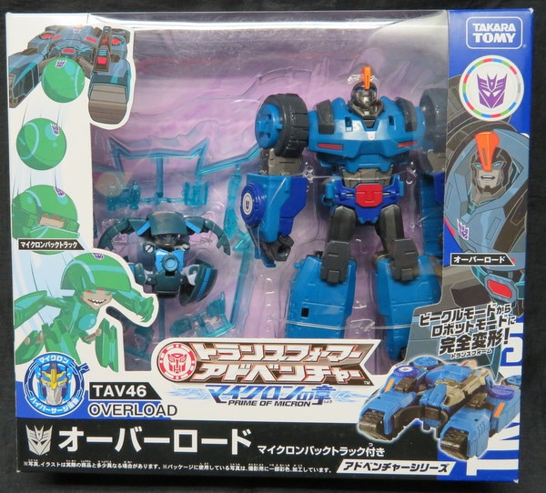 Takara Tomy Transformers TAV46 overload Japan 