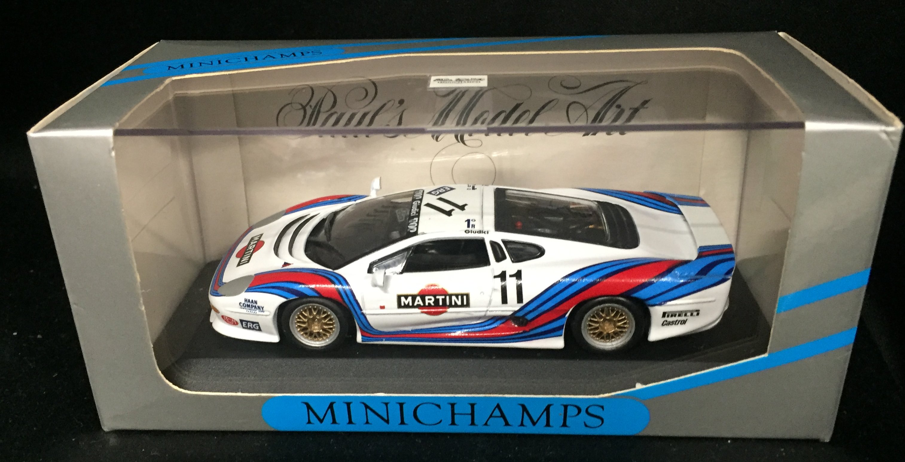 ポールズモデルアート 1/43ミニチャンプス Jaguar XJ 220 Racing GT