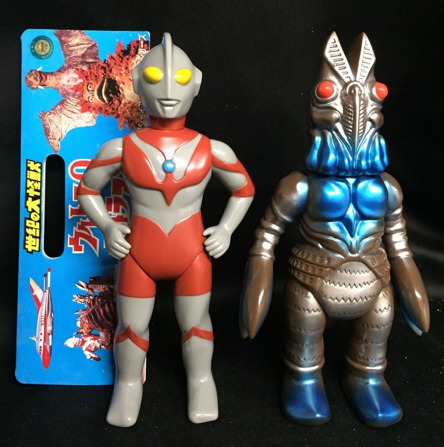 M1号 大怪獣対決セット ウルトラマン【Aタイプ】VSグリーンモンス 新品