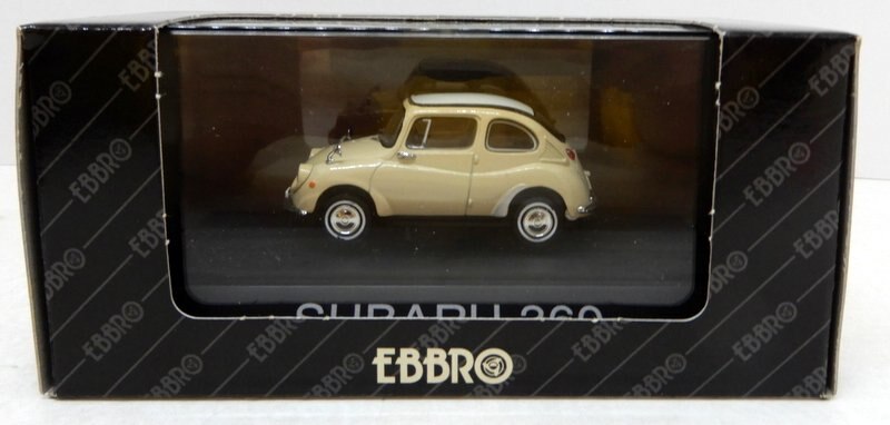 エムエムピー 1/43 EBBRO Subaru 360 IVORY 75