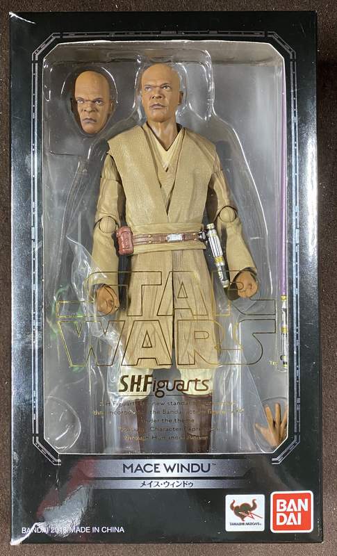 Star Wars Bandai SH Figuarts – Mace Windu – Japan – Neuf